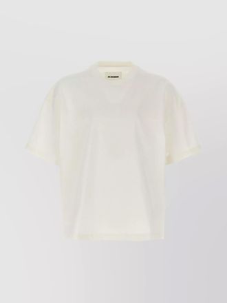 Jil Sander cotton oversized logo-print t-shirt