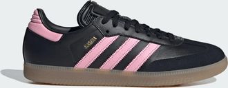 adidas adidas Performance Unisex Samba Inter Miami CF Indoor Boots - Black Leather - Size UK 11.5