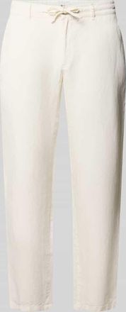 Brax Brax Slim Fit Leinenhose aus reinem Leinen Modell Fabio in Weiss, Gr&ouml;&szlig;e 31/32