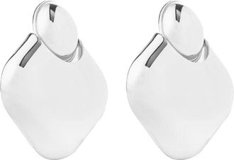Federica Tosi Womens Earrings Lily Metallic