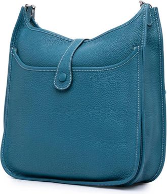 Hermès Hobo Bags - 2012 Clemence Evelyne III 33 - Gr. unisize - in Blau - für Damen