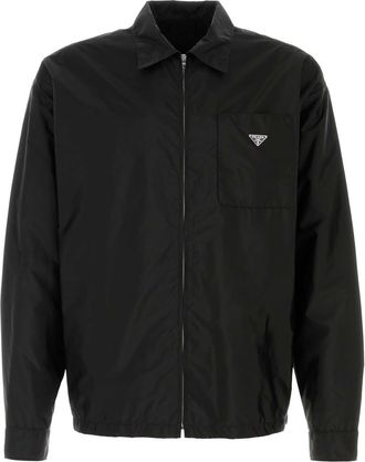 Prada Black Re Nylon Shirt