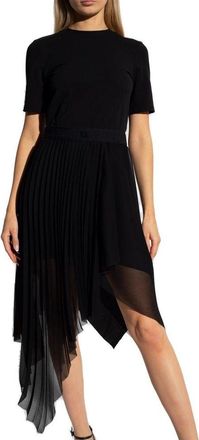 Givenchy Womens Black Polyester Casual Dress