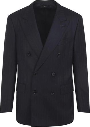 Tom Ford Hombre, Chaquetas, Azul, Talla: M