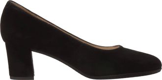 Eric Michael Womens Abby Block Heel Pump In Black Patent