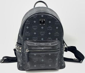 MCM Mcm Black Backpack (Pre-Owned)