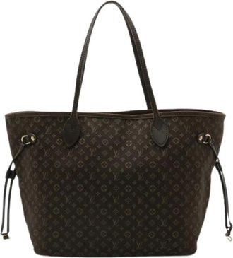 Louis Vuitton Pre-owned Tote Bags, female, Brown, Size: ONE SIZE Pre-owned Vintage Canvas Tote Bag