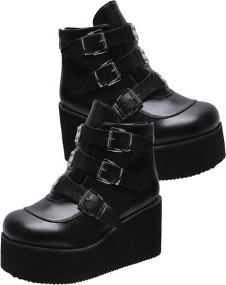 Yardwe Thick Heel Short Tube Boots for Women Stylish Round-toe PU Ankle Footwear Comfortable Design for Four Seasons for Party Office Wedding and Casual Wear