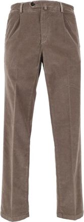 BRIGLIA 1949 Bg 21 Straight Broeken - Heren - Straight fit broeken - Bruin - XL - Leer - Broeken