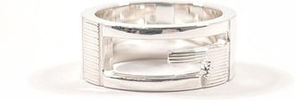 Gucci Silver Silver 925 Band Ring (Pre-Owned)