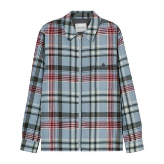 Closed Shirt met rits van wol - Heren - Zomerjassen - Veelkleurig - L - Wol - Jassen