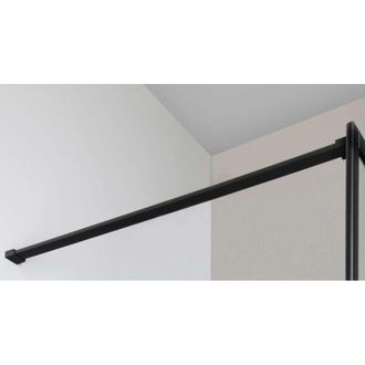 Gelco Design Gelco Cure Black - Montante Para Mamparas, 1400 Mm, Negro Mate Cbsb140