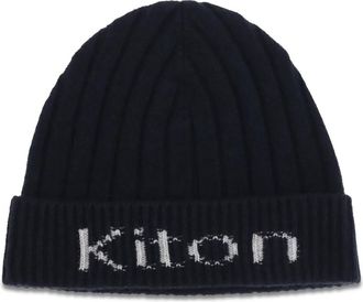 Kiton Berretto in lana - - Accessories - unisex - Blu - ONE SIZE
