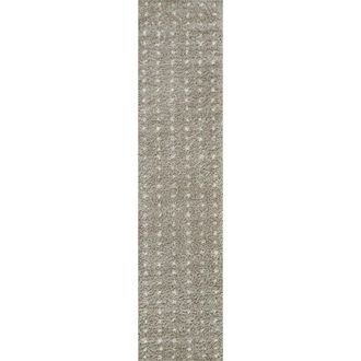 Jonathan Y Designs Pele Modern Geometric Dot Shag Area Rug in Gray/ivory at Nordstrom, Size 2Ft 0In X 8Ft 0In