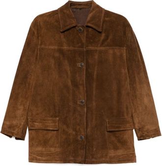 Salvatore Santoro suede jacket - Brown