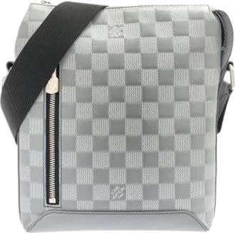 Louis Vuitton Pre-owned Cross Body Bags, female, Gray, Size: ONE SIZE Pre-owned Vintage Shoulder Bag