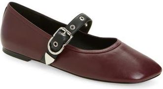 3.1 Phillip Lim ID Mary Jane Flat in Ox Blood at Nordstrom, Size 8.5Us