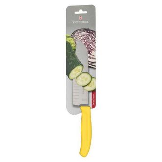 Victorinox by Swiss Army Cuchillo Santoku 17 Cm Amarillo Moderno Ergon&oacute;mico