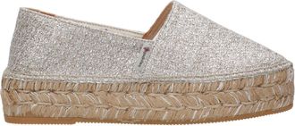 Espadrilles Scarpe pianeggianti espadrilles argento
