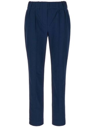 Brunello Cucinelli Pantaloni pliss&eacute; - Blu
