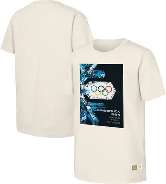 Outerstuff Mens Natural 1964 Innsbruck Games Olympic Heritage T-Shirt at Nordstrom, Size Medium