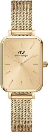 Daniel Wellington Womens DW00100485 Ladies Quadro Pressed Unitone Gold 20mm Watch - One Size