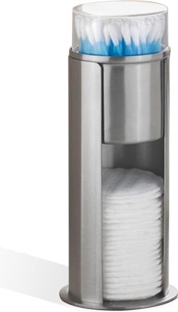 OEM Porta Batuffolo Di Cotone, Supporto In Acciaio Inossidabile Per Dispenser Di Batuffoli Di Cotone, Supporto Per Batuffoli Di Cotone 7,3 X 2,9 Pollici
