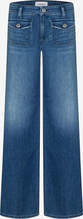 Cambio Verk&uuml;rzte ausgestellte Jeans Aimee