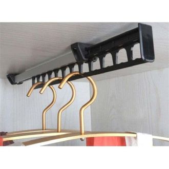 OEM Perchero Extra&iacute;ble Para Armario, Con Sistema Deslizante, Para 12 Perchas, Longitud 315 Mm, Paquete De 1