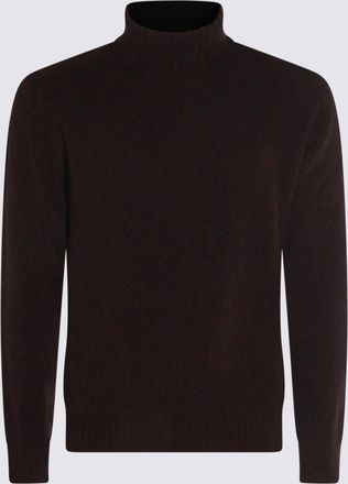 Altea Dark Brown Wool Knitwear