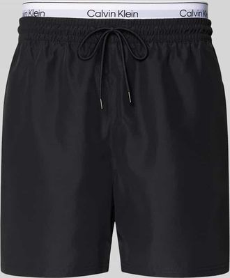 Calvin Klein Underwear Regular Fit Shorts mit integriertem Slip in Black, Gr&ouml;&szlig;e XXL