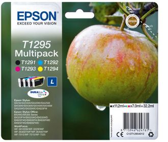 Epson Cartucho De Tinta Original Epson T1295 Multipack/ Negro/ Cian/ Amarillo/ Magenta