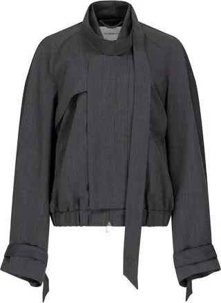 Victoria Beckham Scarf-detail Jacket
