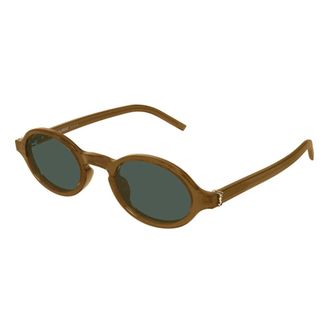 Saint Laurent SL M161 Sunglasses - unisex - Saint Laurent - Sunglasses - Brown - 51 MM - Accessories