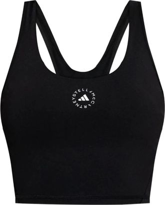 adidas by Stella McCartney Fitness, Dames, Zwart, M, TST Crop