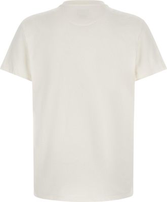 Fendi Logo-Embroidered T-Shirt - White