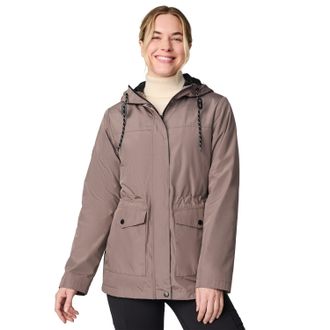 Free Country Womens Rain Away Lined Anorak Rain Jacket