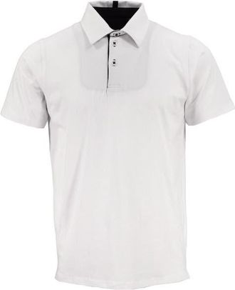 Lords of Harlech Pietro Stretch Cotton Polo Shirt in White at Nordstrom, Size Xx-Large