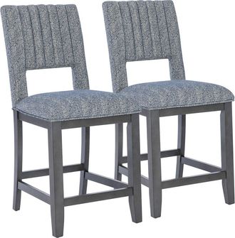 Linon Jamison Counter Stool 2-Pack