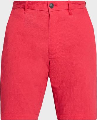 Robert Graham Men & apos;s Thresher Seersucker Shorts
