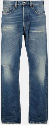 Diesel D-Macs Straight Cut Jeans - Heren - Regular Fit Jeans - Blauw - W36 - Katoen - Jeans