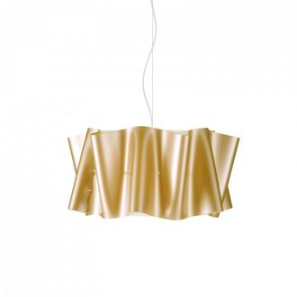 Linea Zero New Gold Suspensi&oacute;n En Metal Cromado Cm. 50x27h