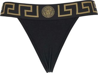 Versace Dames, Ondergoed, Zwart, Maat: XL Katoen