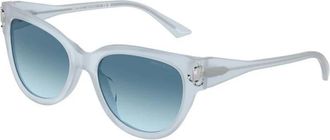 Jimmy Choo London Authentieke Premium Bril met Topkwaliteit - Dames - Zonnebrillen - Blauw - 54 MM - Accessoires