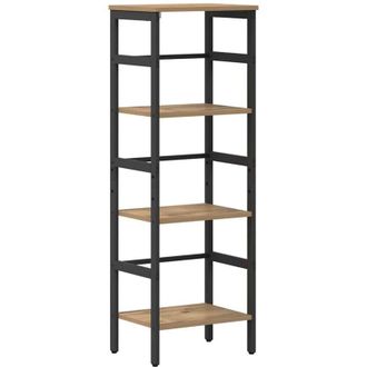 vidaXL Estante de libros Roble artesanal 40 x 29,5 x 115 cm vidaXL