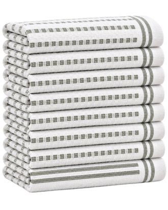 Ellen Tracy 9Pk Cotton Kitchen Towels