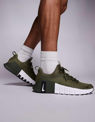 Nike Metcon 6 - Sneakers kaki-Verde