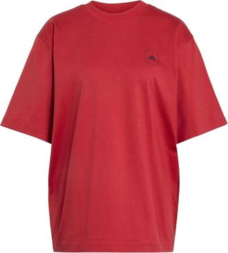 adidas (WMNS) adidas x Stella McCartney Loose T-Shirt Asia Sizing Soft Carmine KR6304