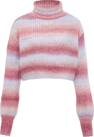 Mymo Jumper Dames Paars Veelkleurig