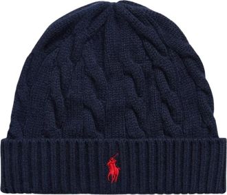 Polo Ralph Lauren Sweater Hat - Heren - Hoeden - Blauw - ONE Size - Accessoires